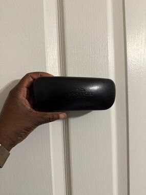 Coach Black Hard Sunglasses Case